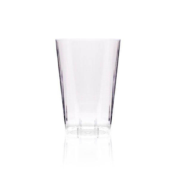 Kristal Sekizgen Bardak 230ml PS (600'lü Koli)