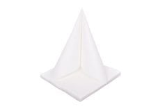 Beyaz Airlaid Kumaş Dokulu Peçete 40×40 1/4 (50'li Paket)
