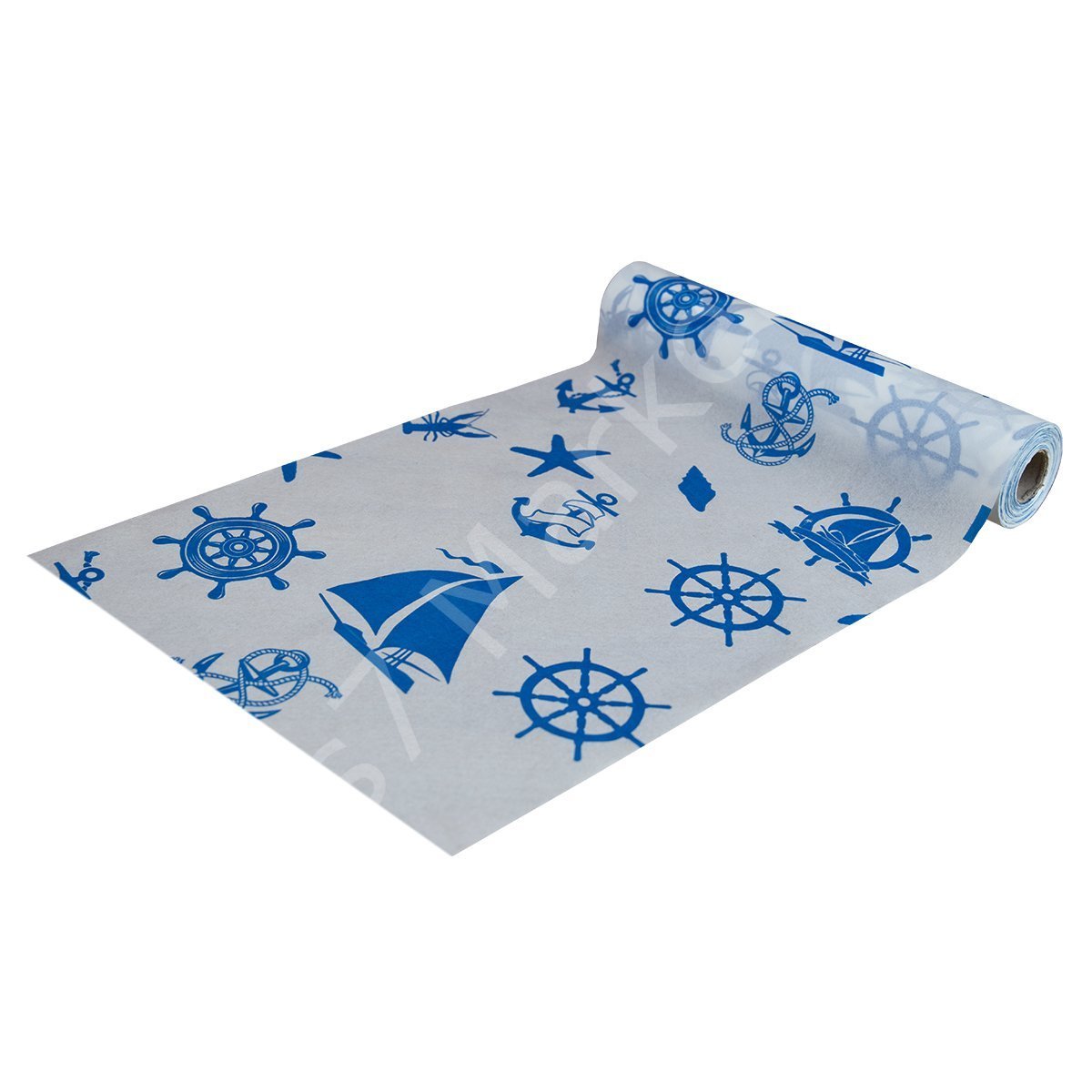 Tek Kullanımlık Masa Örtüsü Denizci Desen - 100x80cm -  (24'lü Koli)