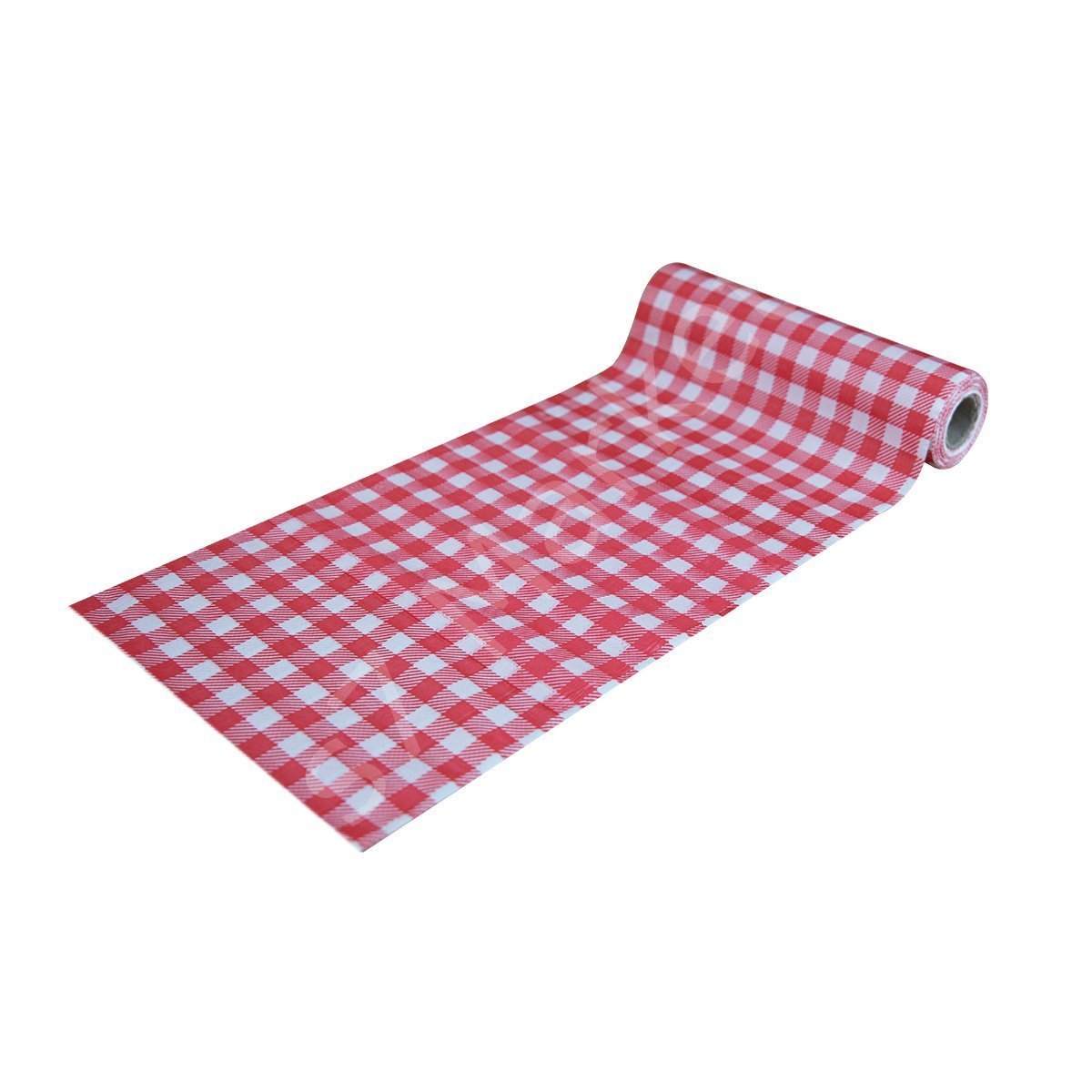 Tek Kullanımlık Masa Örtüsü Kırmızı Desen - 100x80cm -  (24'lü Koli)