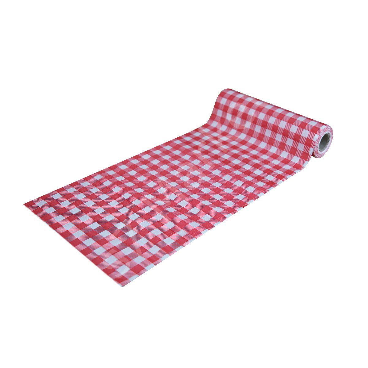 Tek Kullanımlık Masa Örtüsü Kırmızı Desen - 100x150cm -  (20'li Koli)