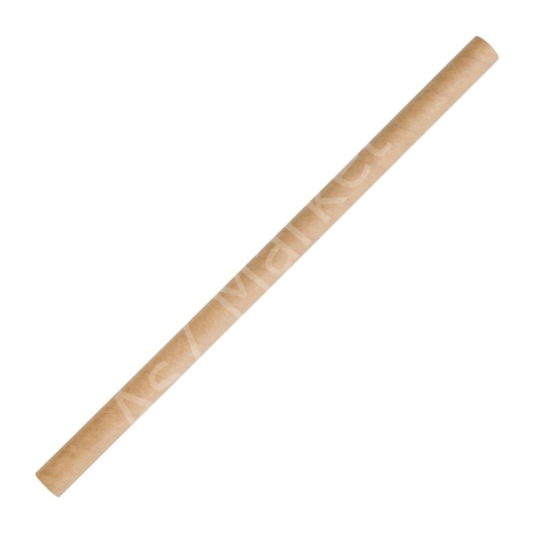 Kahverengi Kağıt Pipet 10x230 mm (3000'li Koli)