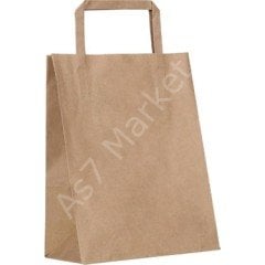 Kraft Çanta 16x27x29 cm İç Saplı Kraft (250'li Koli)
