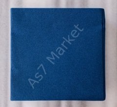 Lacivert Airlaid Kumaş Dokulu Peçete 20x20 1/4 (50'li Paket)