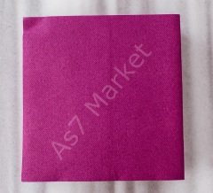 Mor Airlaid Kumaş Dokulu Peçete 20x20 1/4 (50'li Paket)