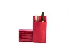 Bordo Airlaid Cepli Peçete 40×40 1/8 (20'li Paket)