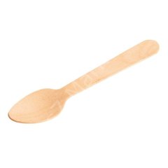 Kullan at Tahta Kaşık 11 cm (100'Lü Paket)