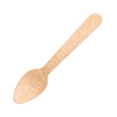 Kullan at Tahta Kaşık 11 cm (100'Lü Paket)