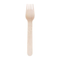 Kullan at Tahta Çatal 16 cm (100'lü Paket)