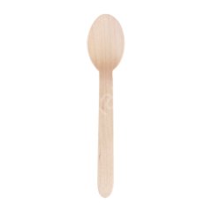 Kullan at Tahta Kaşık 16 cm (100'Lü paket)