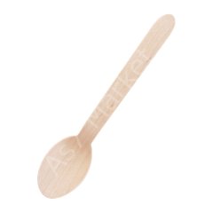 Kullan at Tahta Kaşık 16 cm (100'Lü paket)