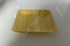 Bambu Kare Tabak 50'li 14 cm