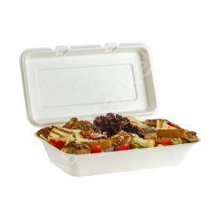 %100 Doğal Şeker Kamışı Compost 1000 ml Kapaklı Kutu 250'li