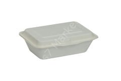 %100 Doğal Şeker Kamışı Compost 800 ml. Kapaklı Kutu  250 Adet