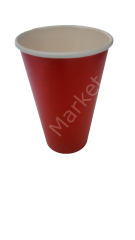 16 Oz Kırmızı Sıcak Bardak 1000'li