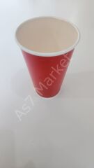 16 Oz Kırmızı Sıcak Bardak 1000'li